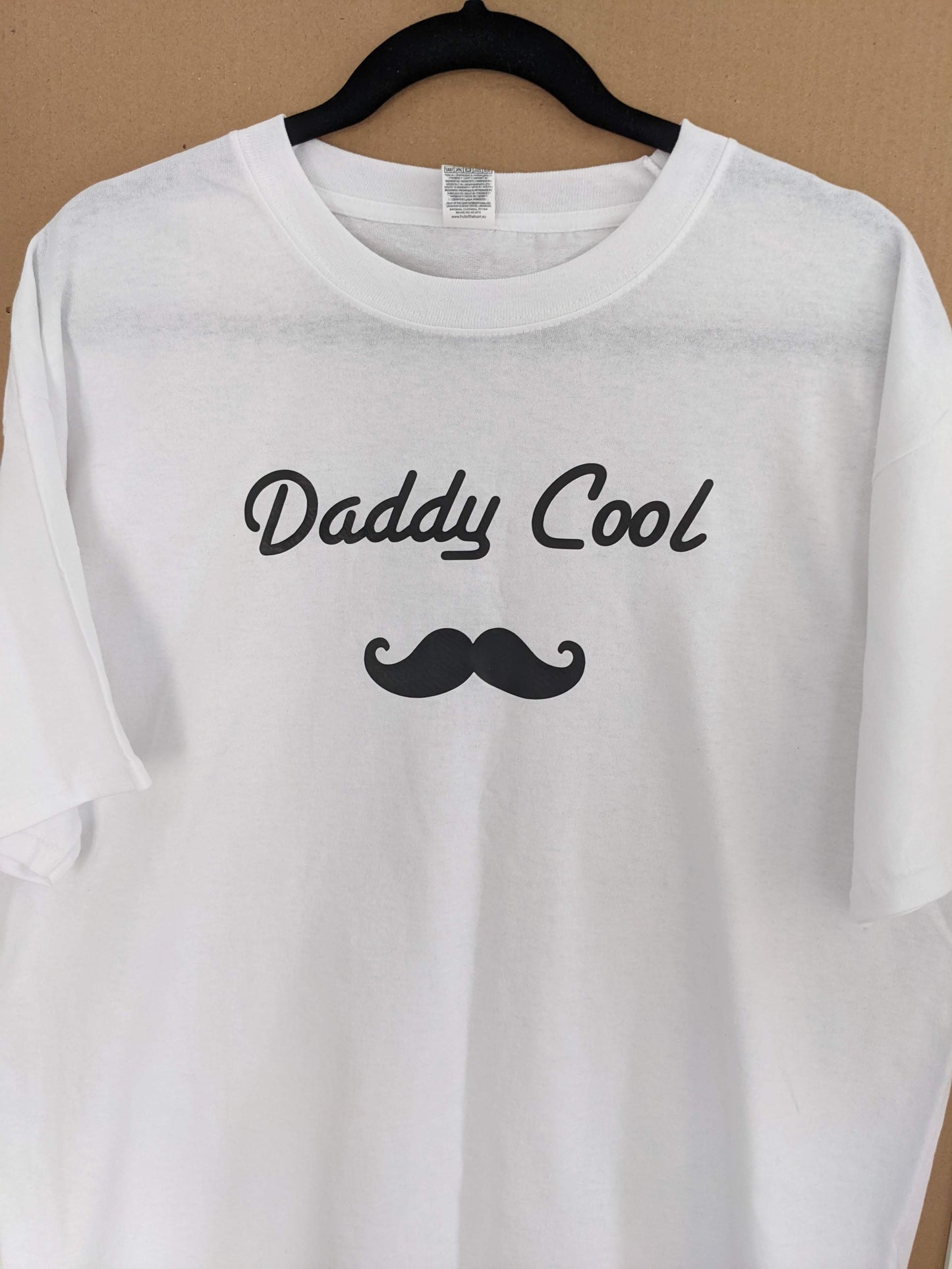 Daddy Cool Moustache Tee